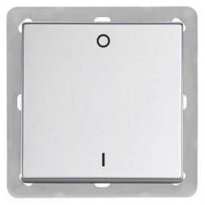 2-channel BLE light BJ63x63 aluminium silver without frame/ Radio controls BLE 2,4 GHz 2-channel light 2-channel BLE light BJ63x63 aluminium silver without frame/ Radio controls BLE 2,4 GHz 2-channel light