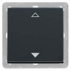 2-channel BLE blind BJ63x63 anthracite without frame/ Radio controls BLE 2,4 GHz 2-channel blind