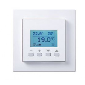 FTW06 LCD dS anthracite without frame/ Room operating unit humidity– + temperature digitalSTROM